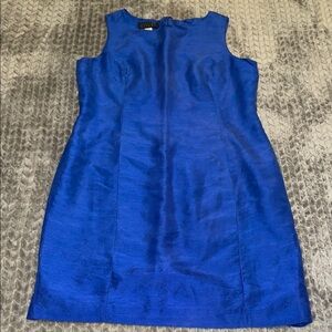 Spenser Jeremy 100% Silk Lined Sheath Dress.  Size 14.  Back Zipper.  Sleeveless
